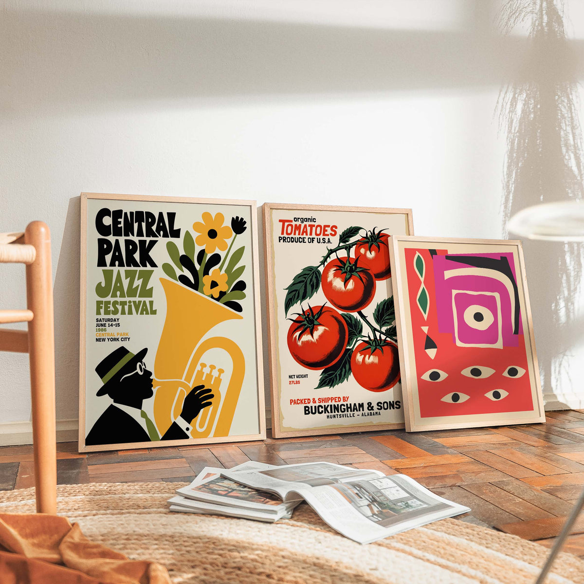 Central Park Jazz Festival Poster