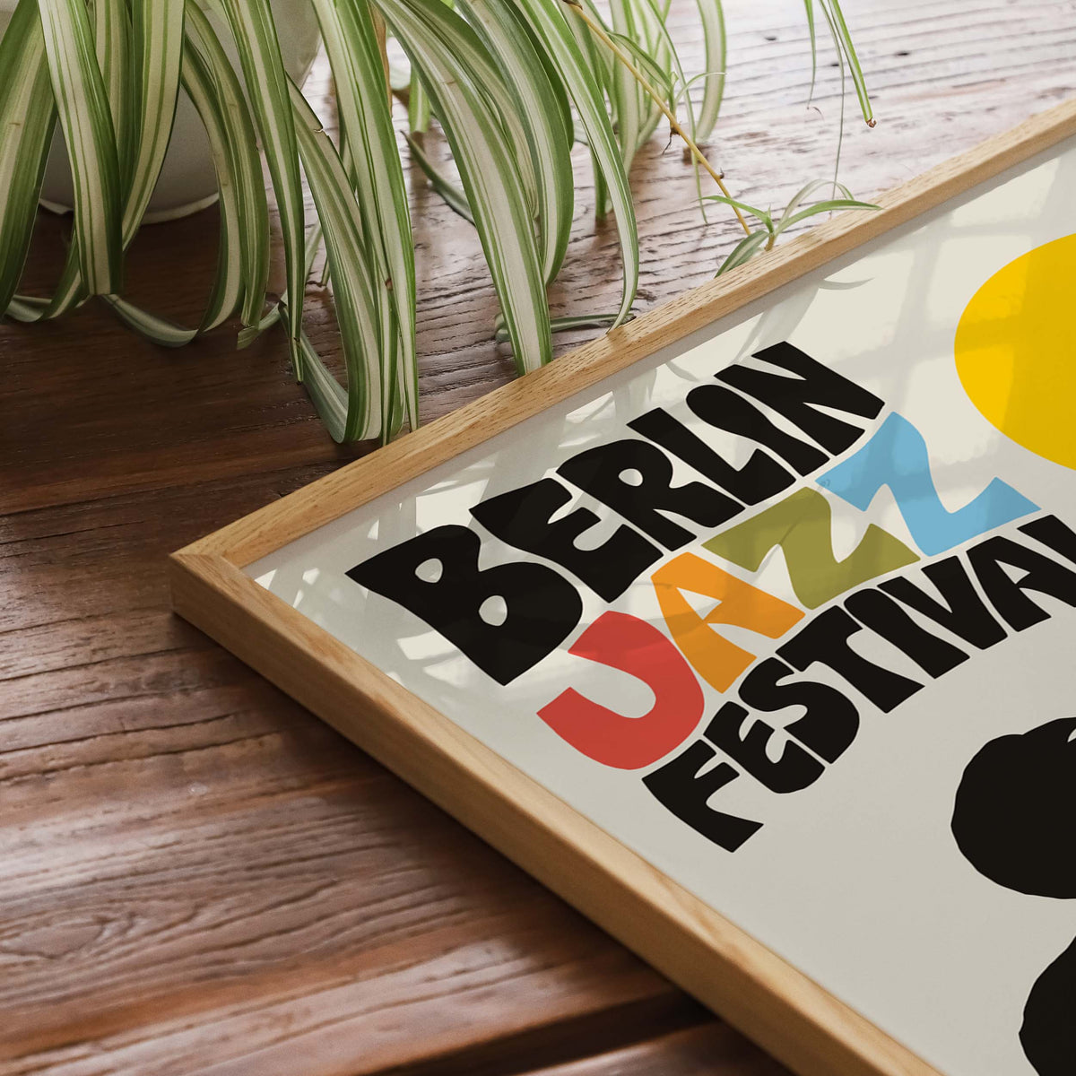 Berlin Jazz Festival Vintage Music Poster Print
