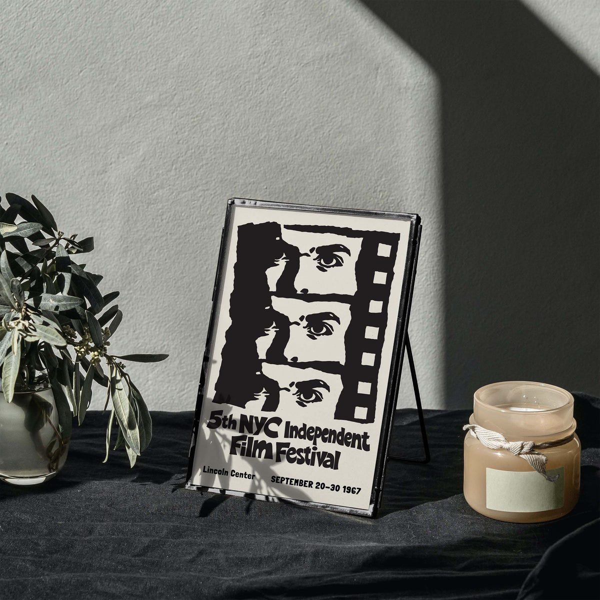 NYC Independent Film Festival Vintage Poster Print