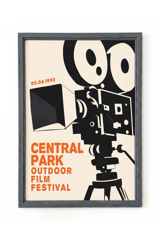 Central Park Film Festival Poster