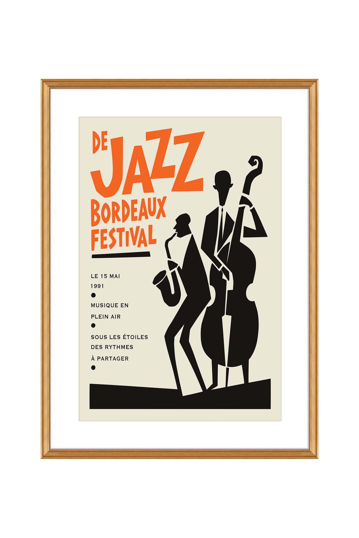 Bordeaux Jazz Festival Poster