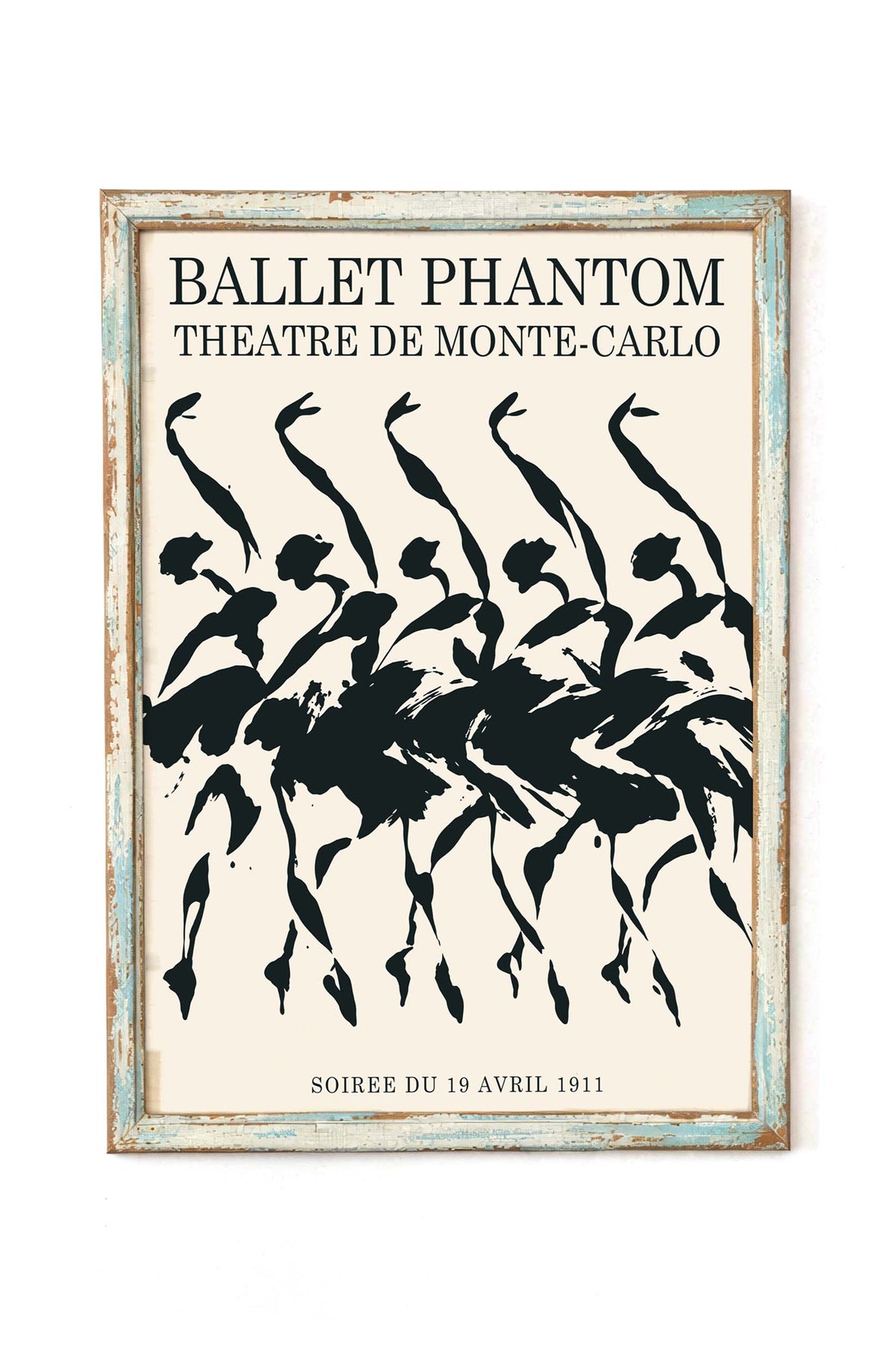 Ballet Phantom Theatre Dance Poster Print