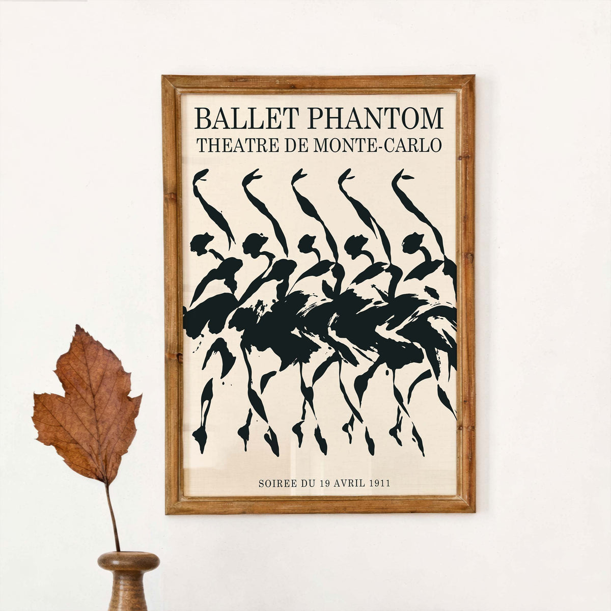 Ballet Phantom Theatre Dance Poster Print