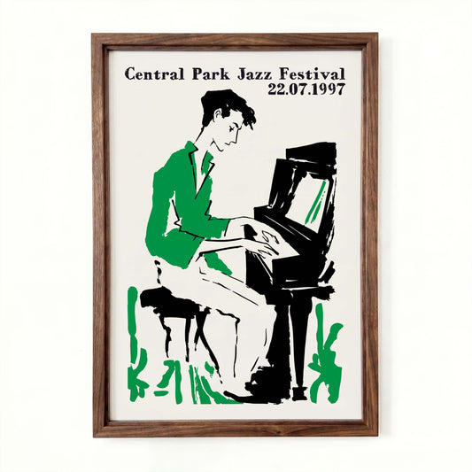 Jazz Festival Music Room Print
