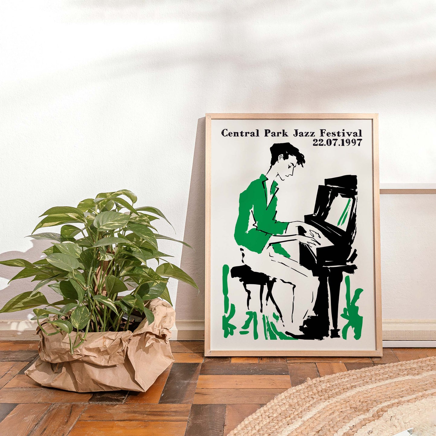 Jazz Festival Music Room Print