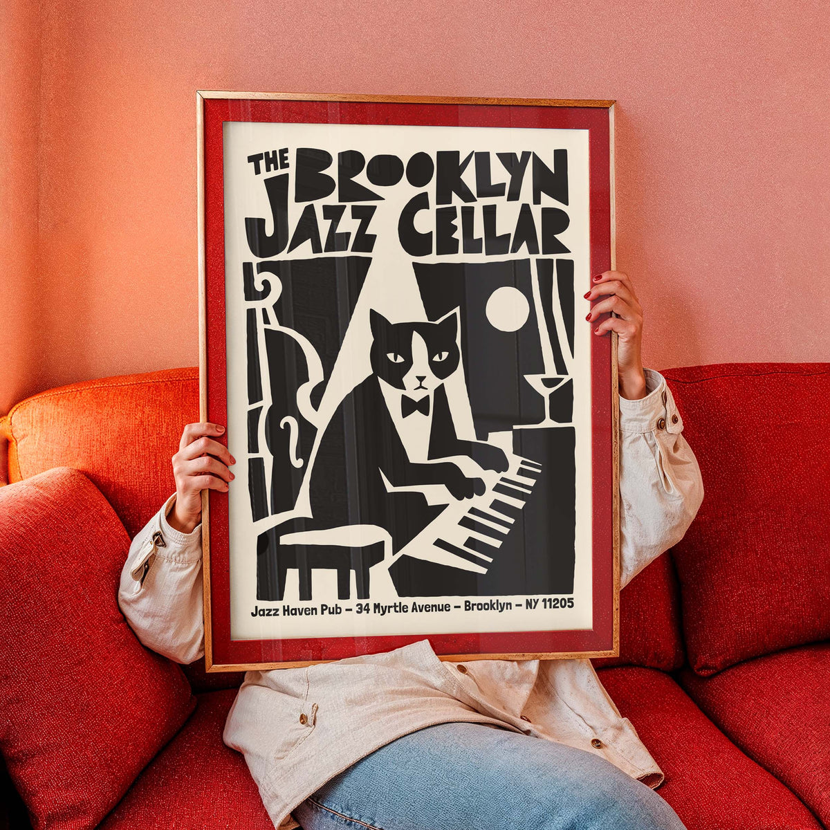 Brooklyn Jazz Cellar Poster