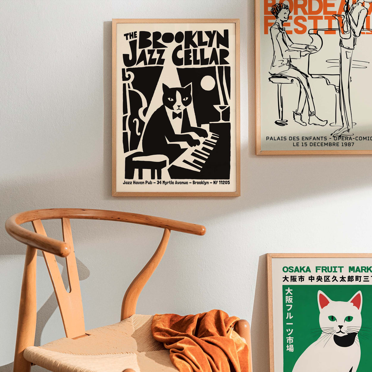 Brooklyn Jazz Cellar Poster