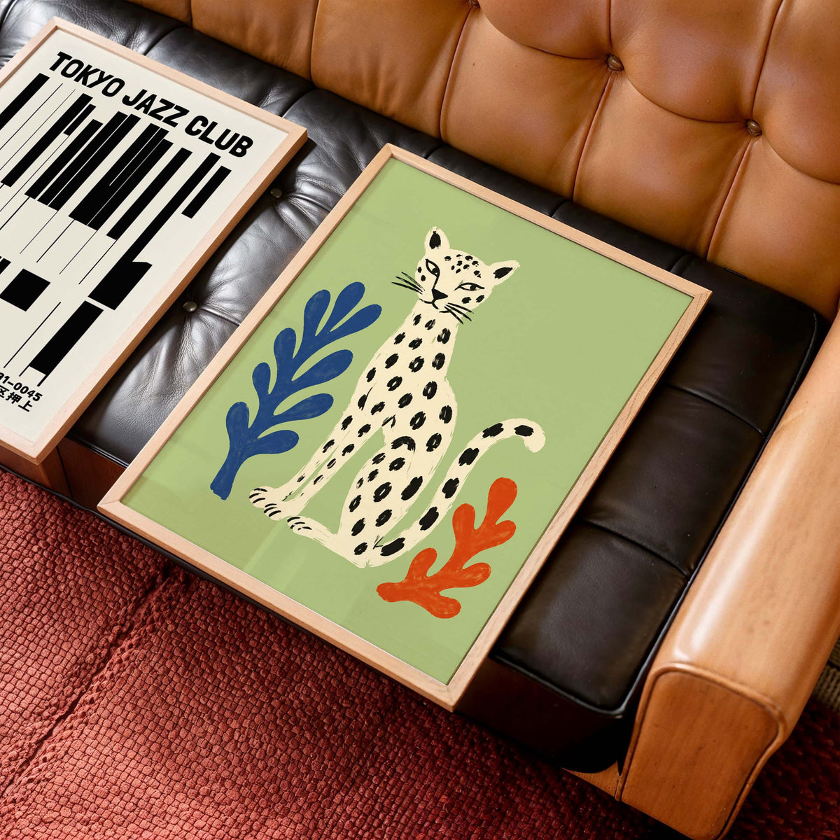 Leopard Animal Wall Art Print