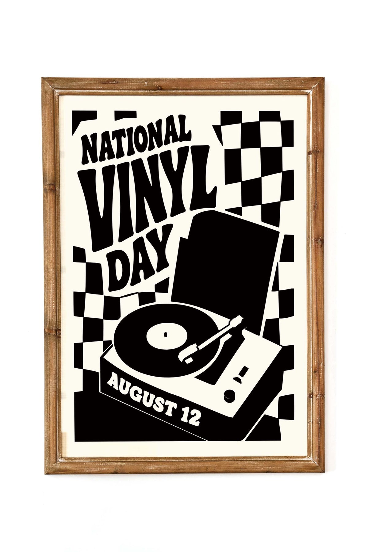 National Vinyl Day Poster Print
