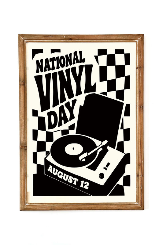 National Vinyl Day Poster Print