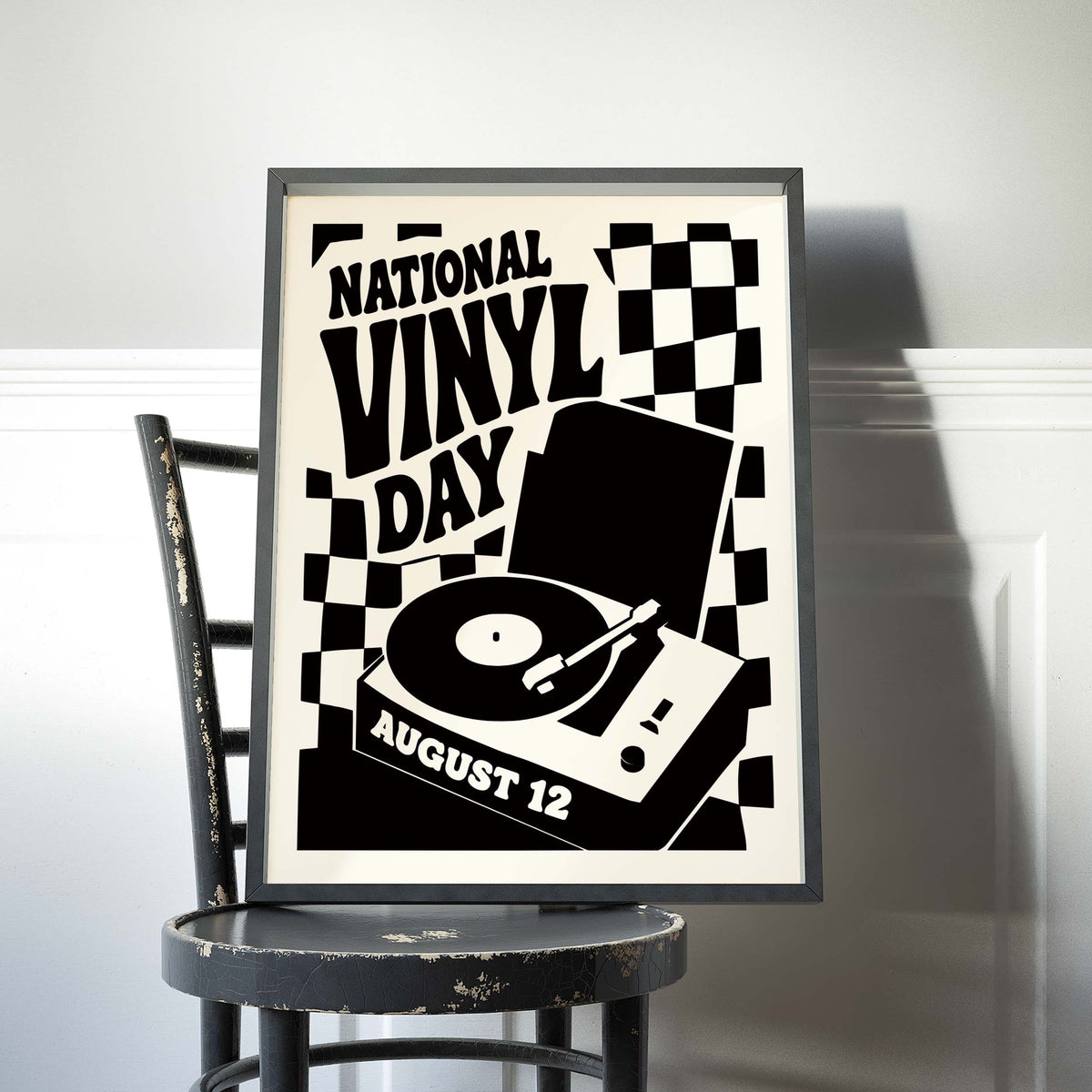 National Vinyl Day Poster Print