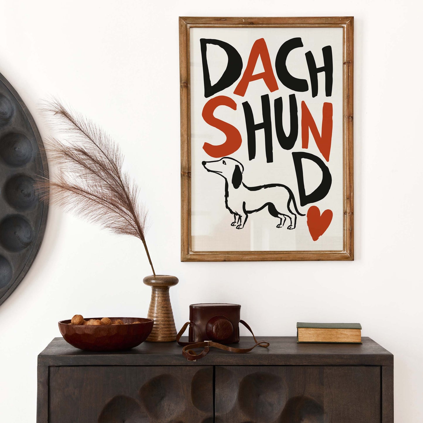Dachshund Dog Poster Print