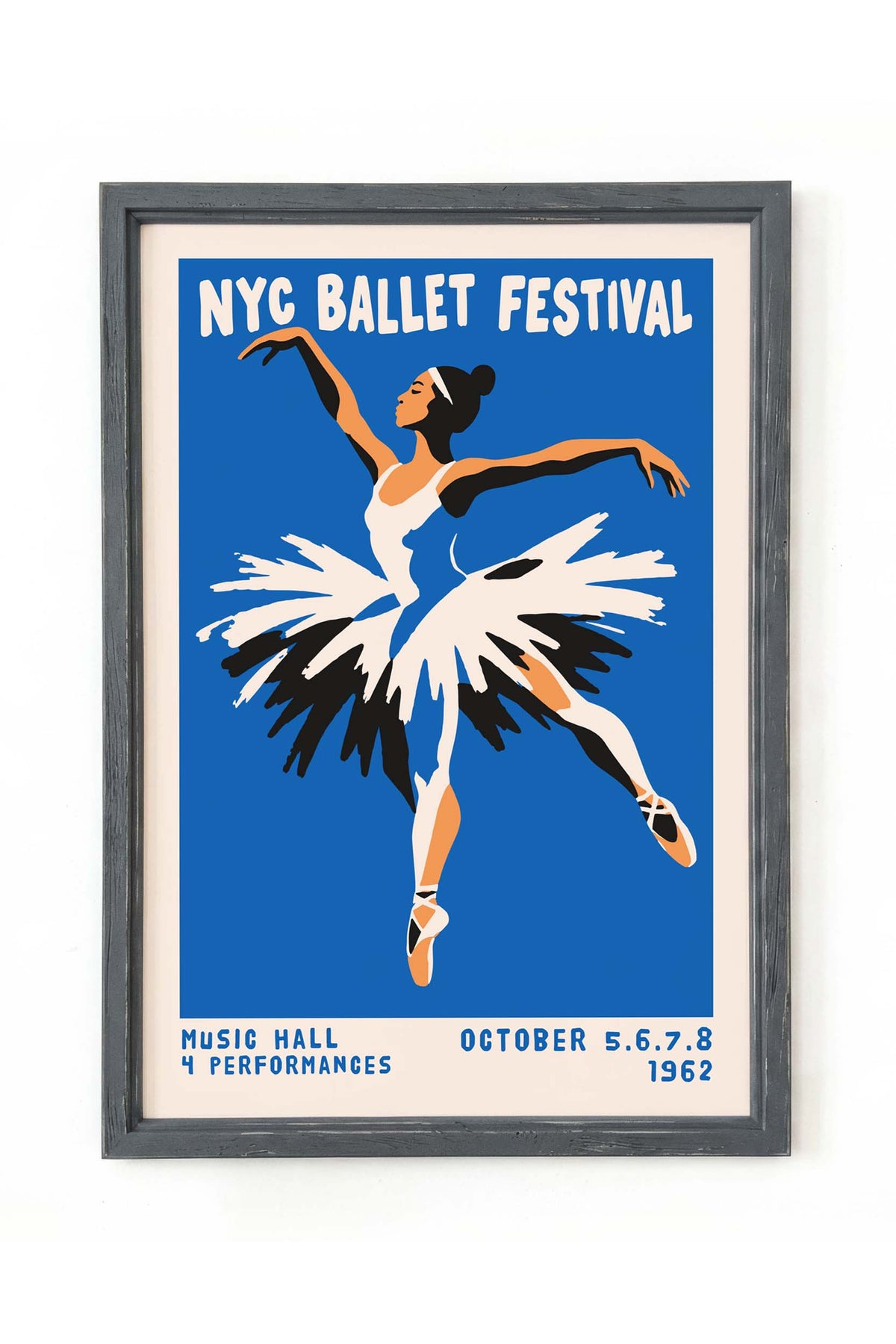 NYC Ballet Festival Dance Poster