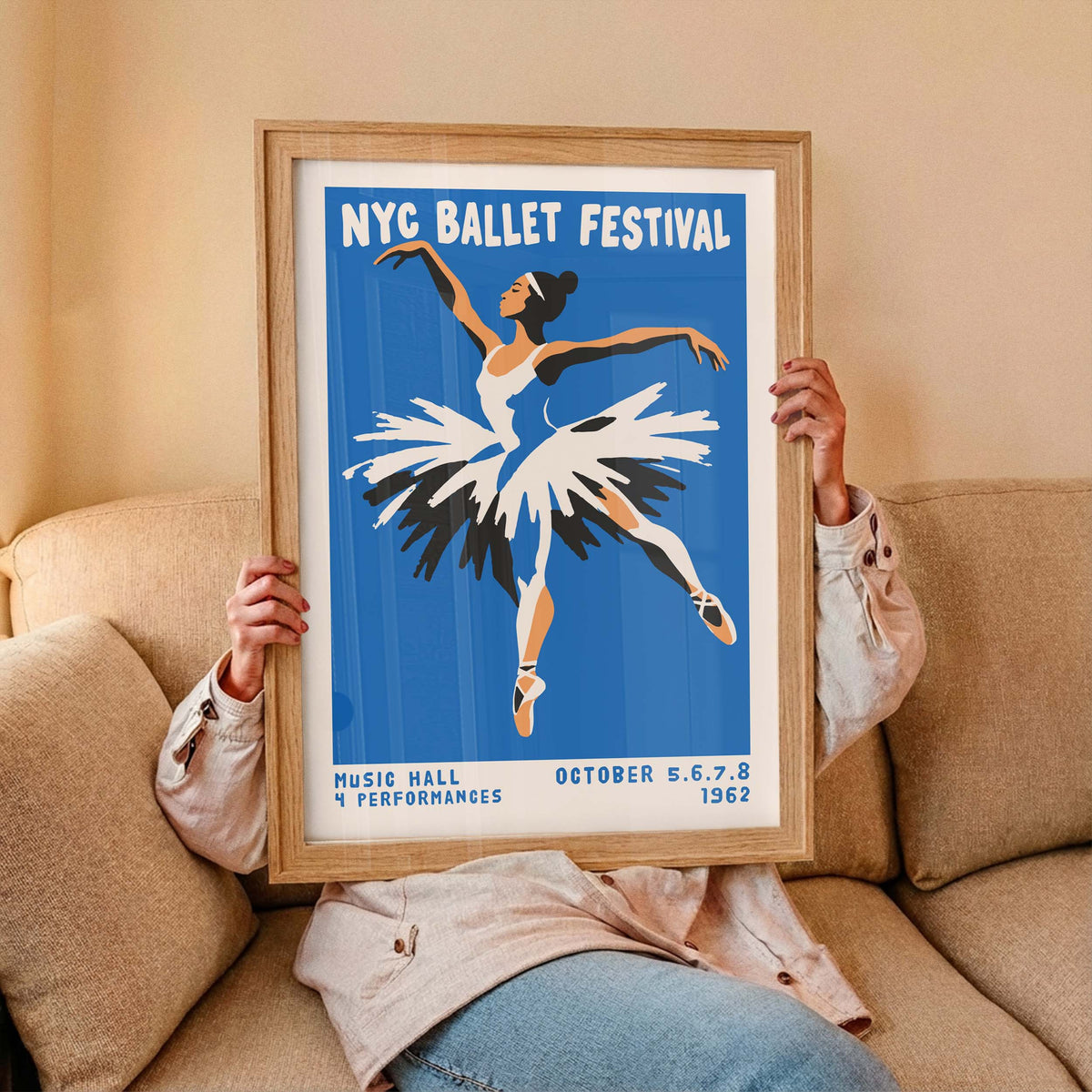 NYC Ballet Festival Dance Poster