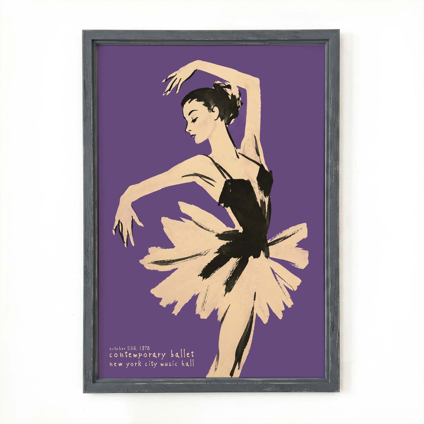 Contemporary Ballet Poster Print