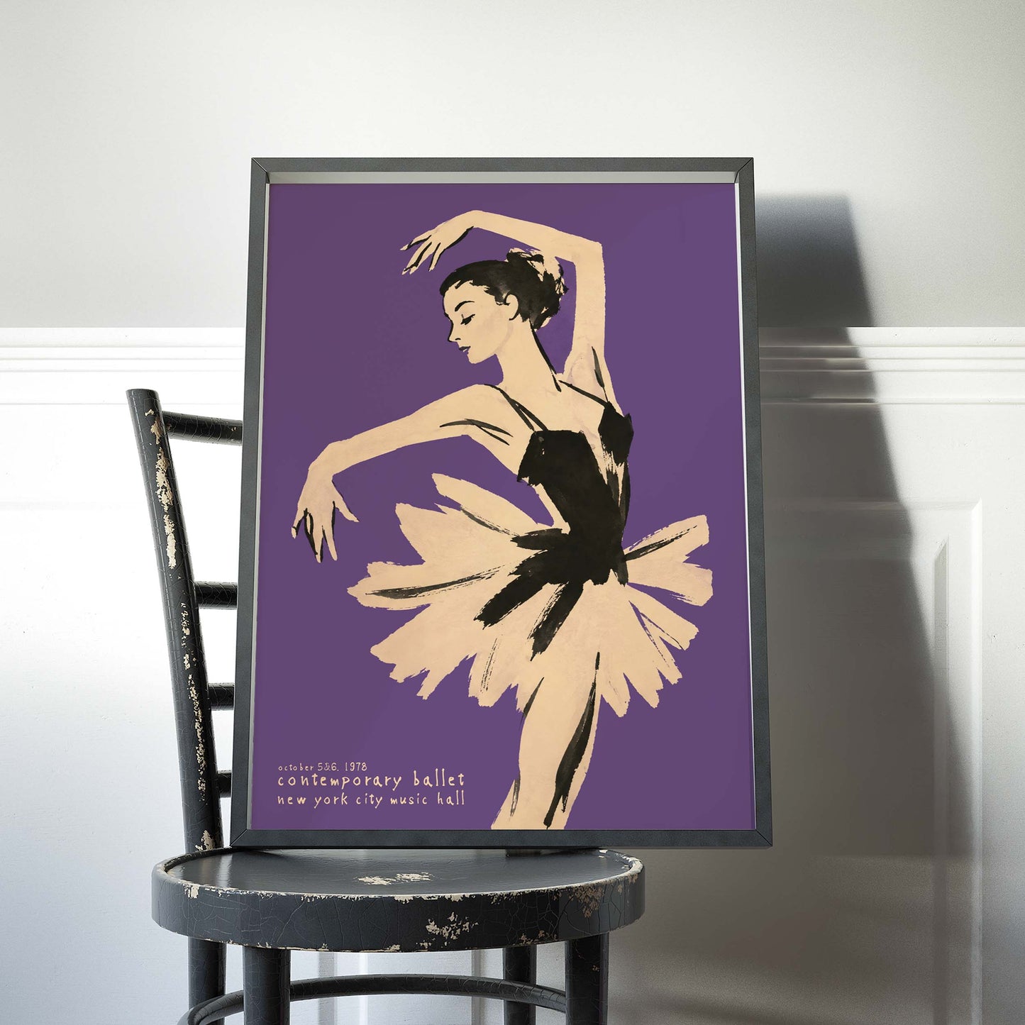 Contemporary Ballet Poster Print