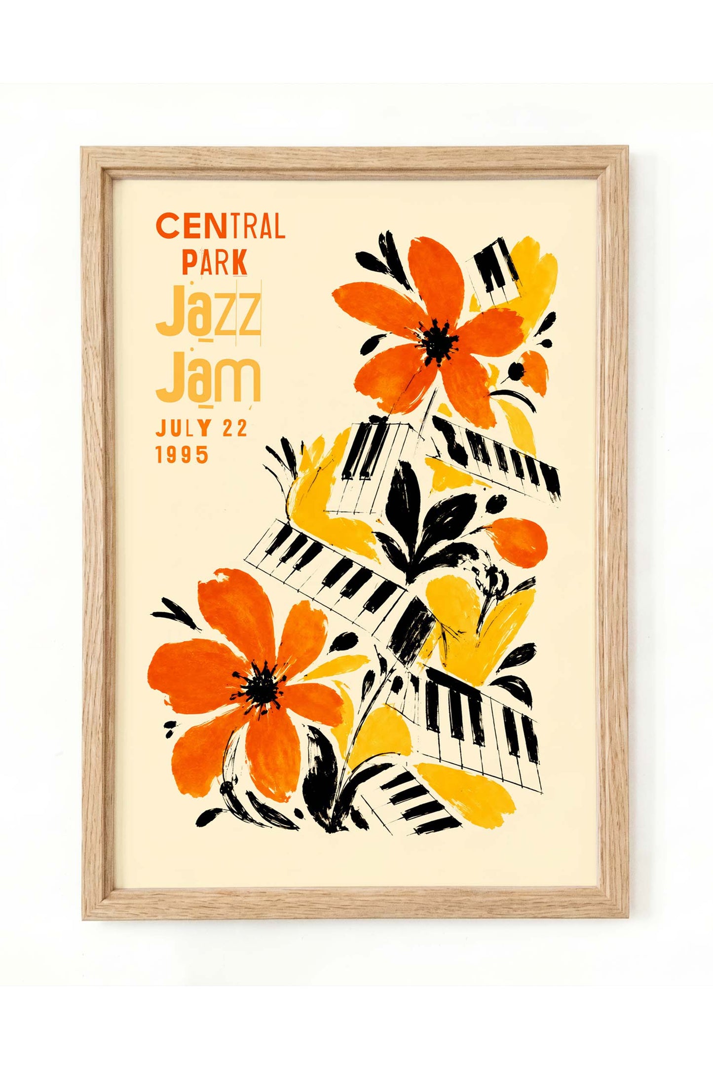 Central Park Jazz Print