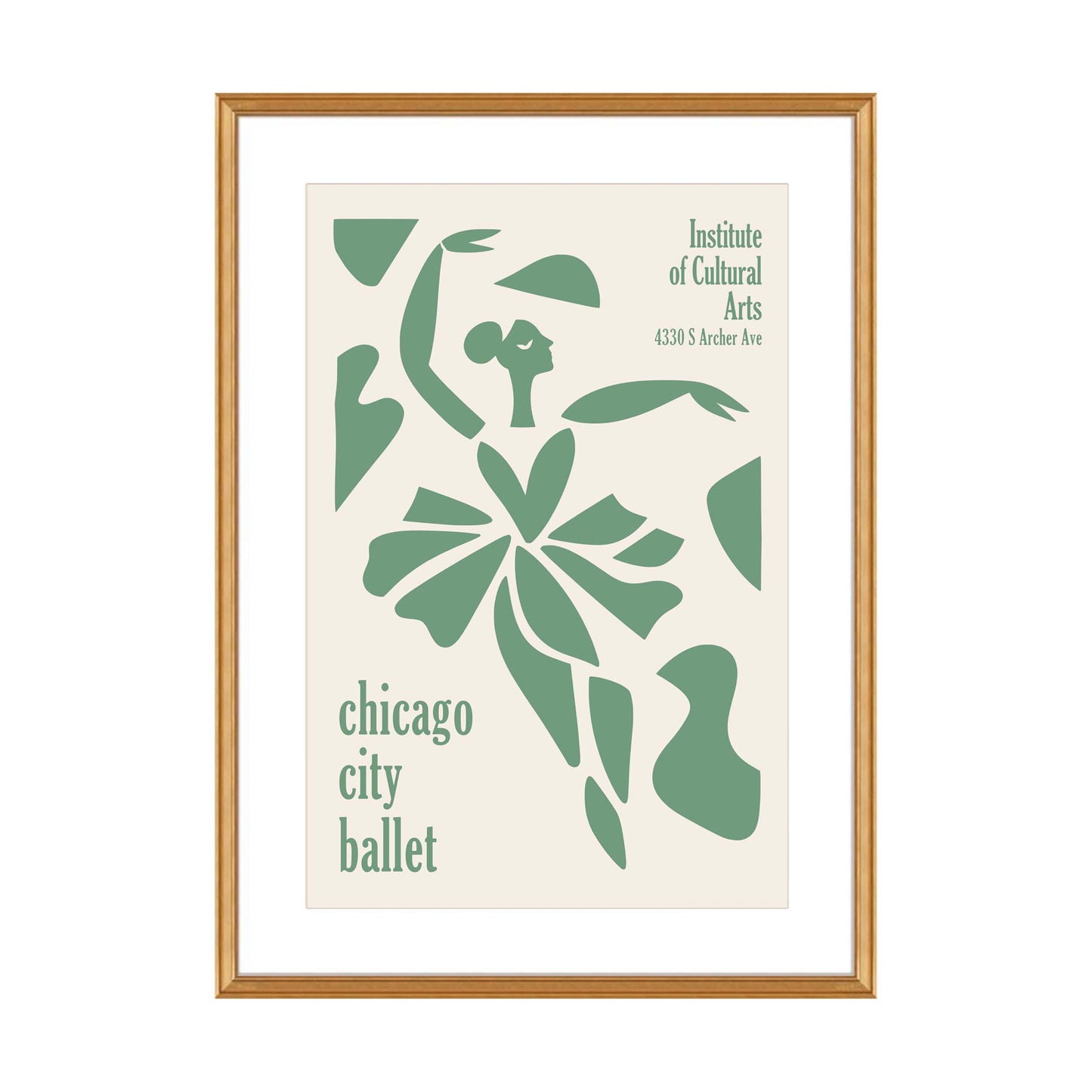 Chicago Ballet Studio Wall Art