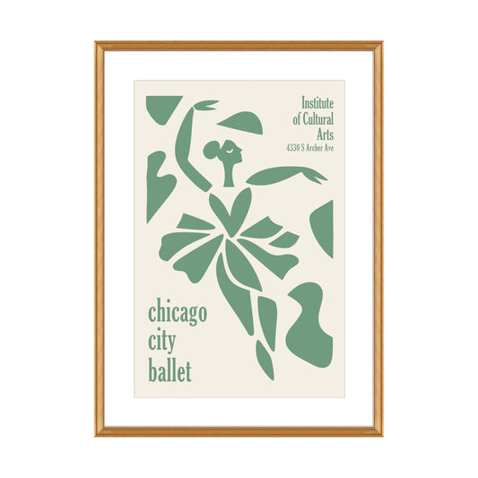 Chicago Ballet Studio Wall Art