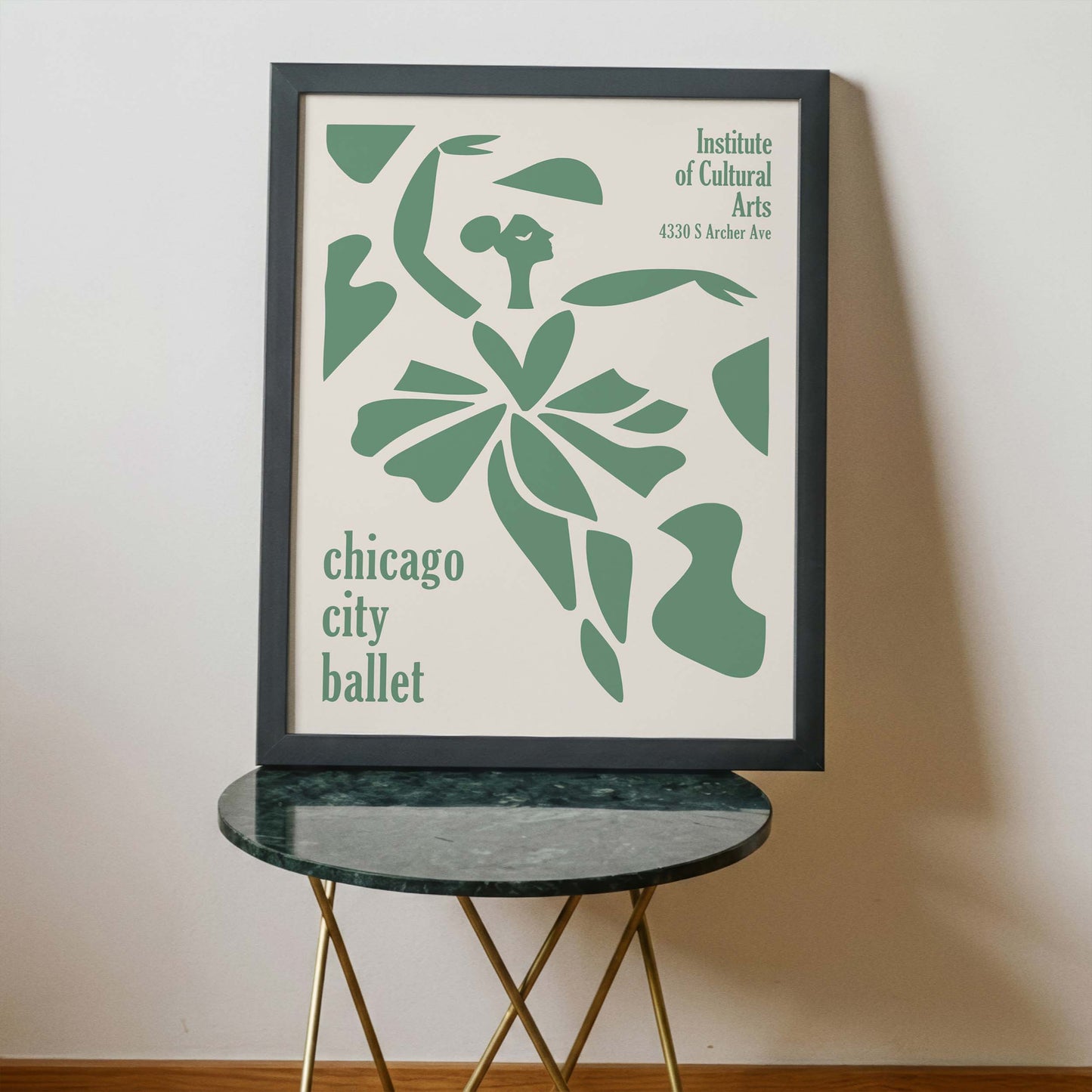 Chicago Ballet Studio Wall Art
