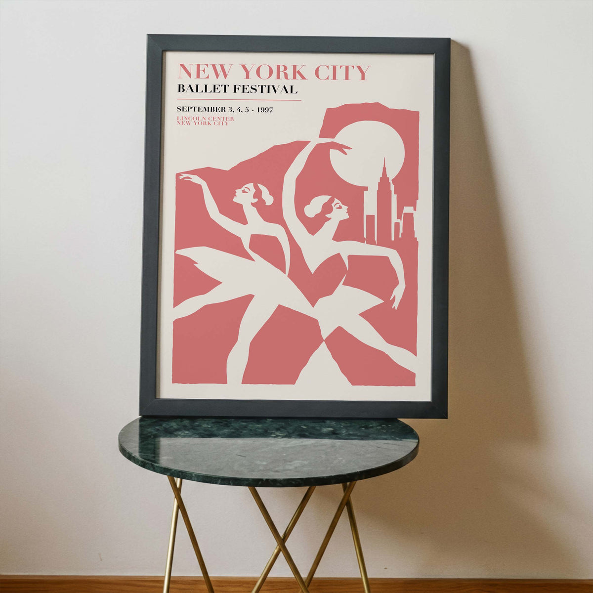 New York City Ballet Festival Poster Print