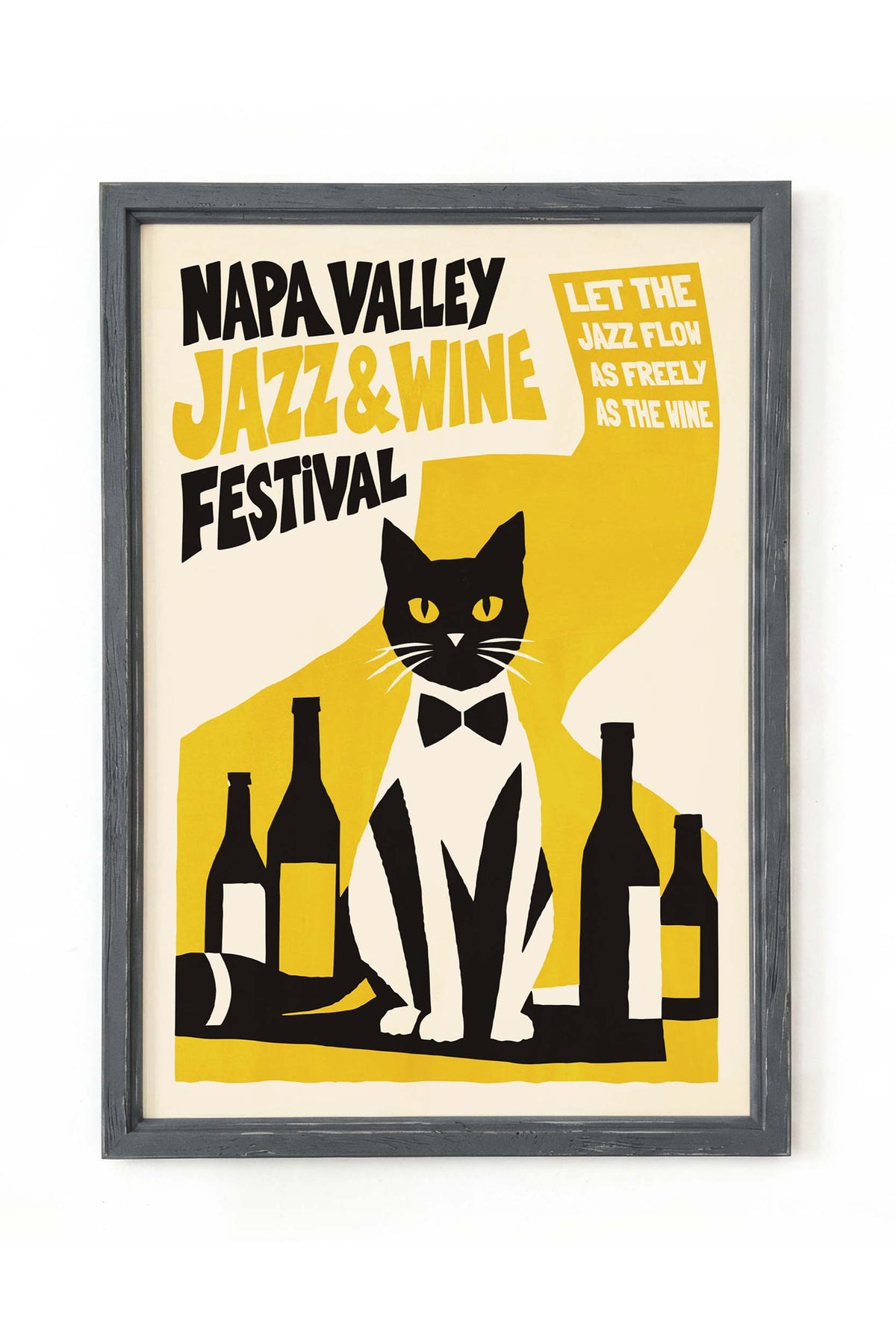 Napa Valley Jazz Wine Festival Poster Print