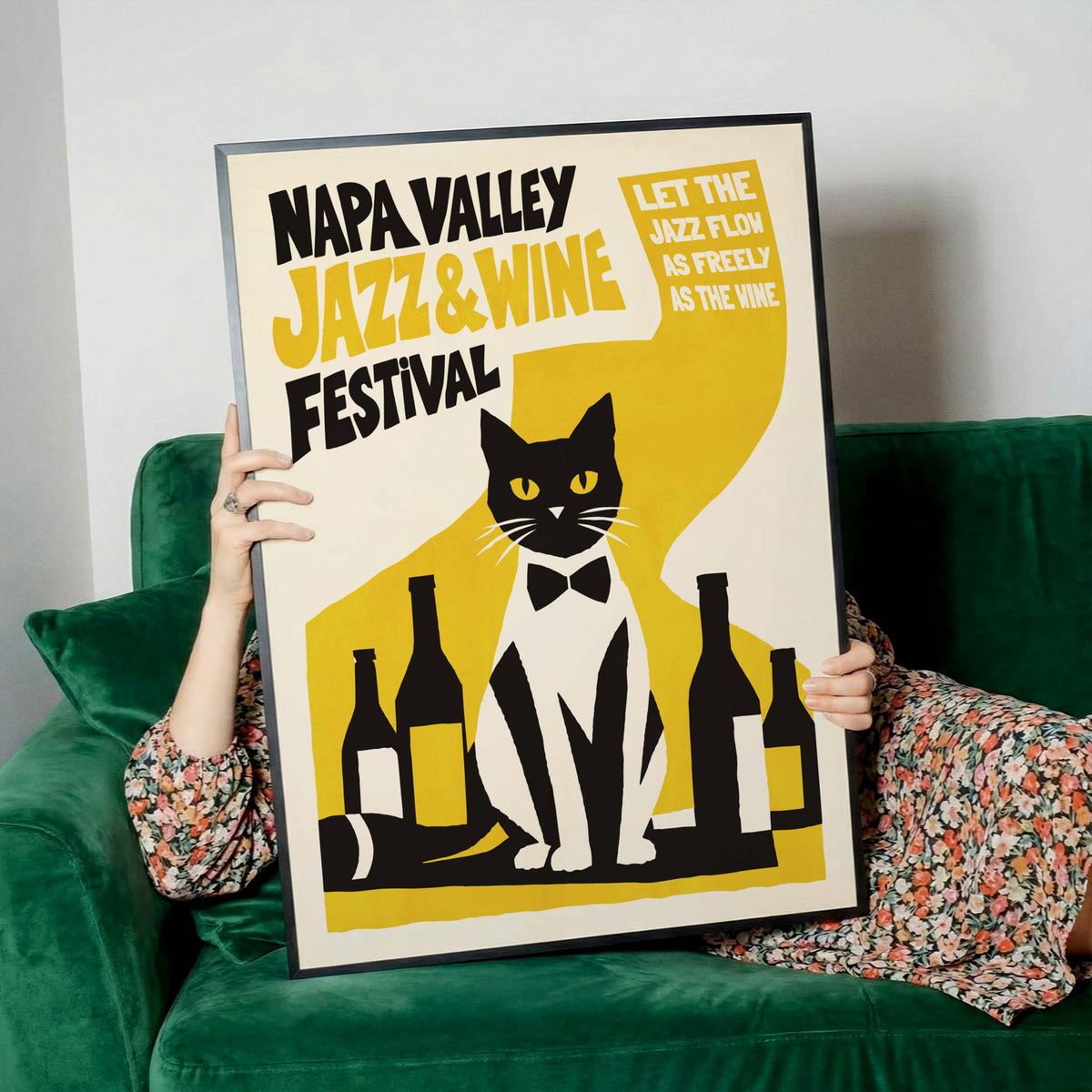 Napa Valley Jazz Wine Festival Poster Print