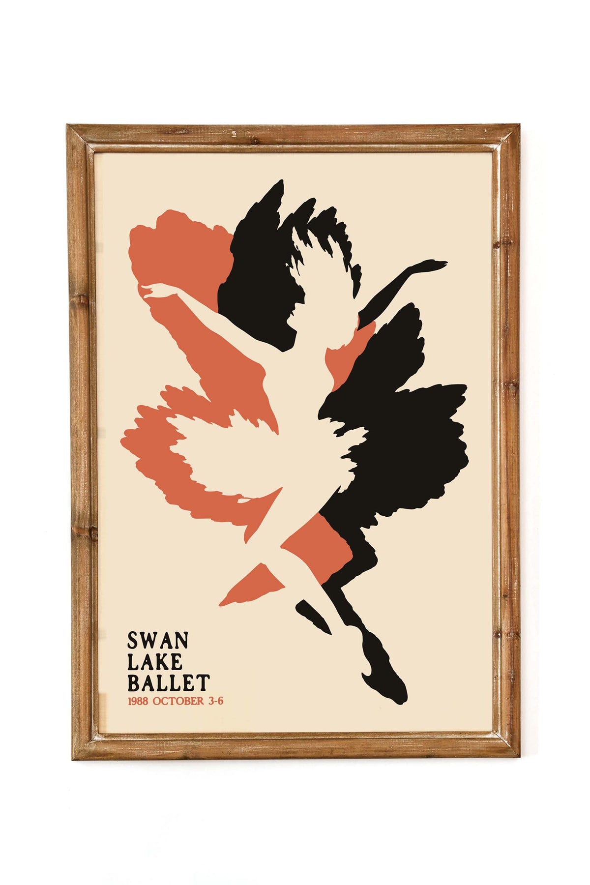 Swan Lake Ballet Dance Poster Print