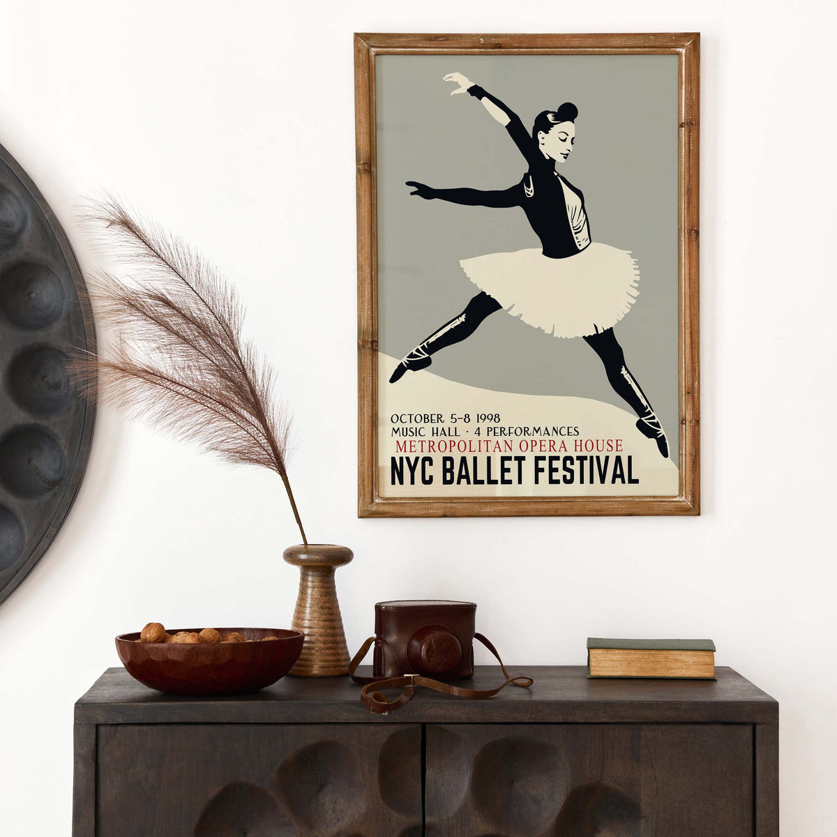 NYC Ballet Festival Dancer Poster Print