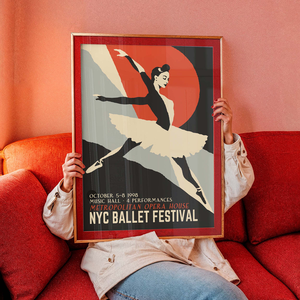 NYC Ballet Festival Dance Poster