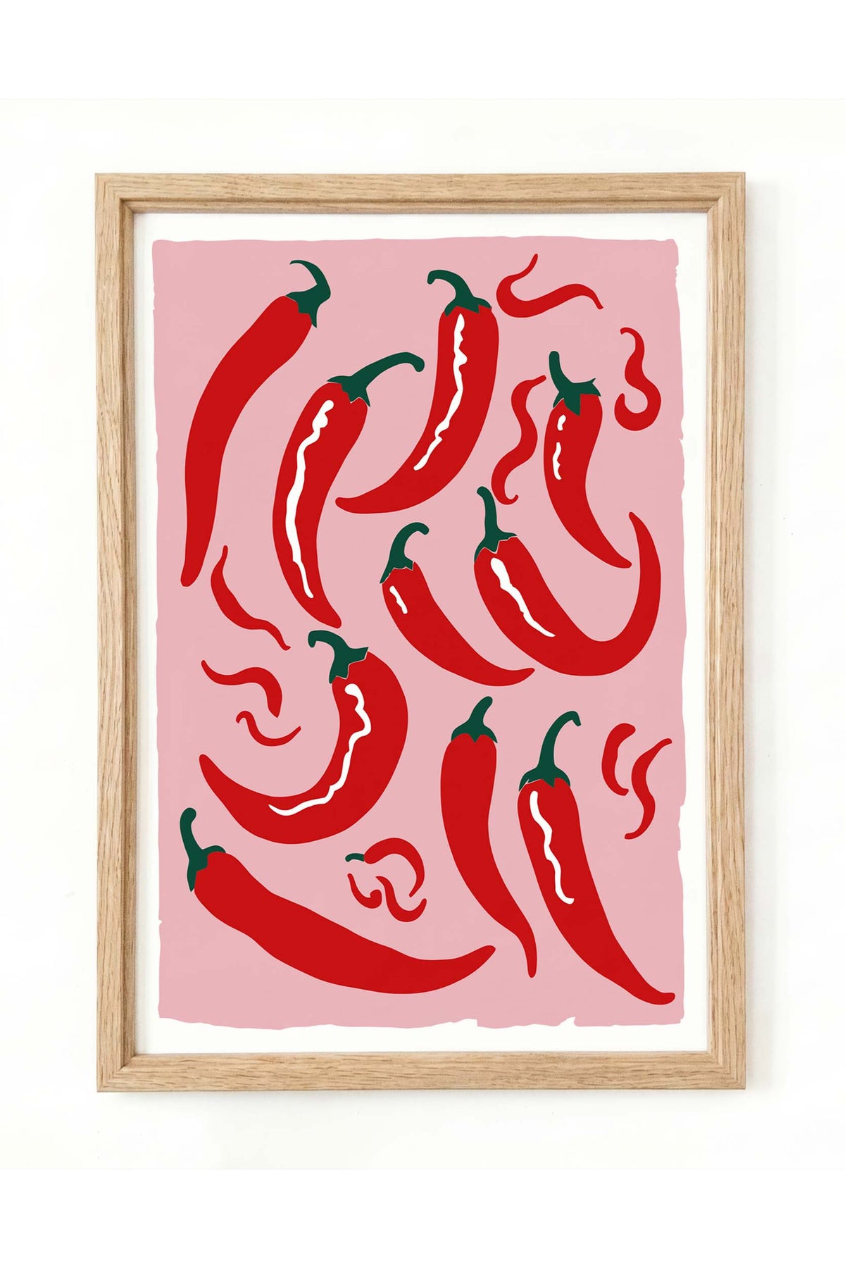 Chili Pepper Wall Art Print