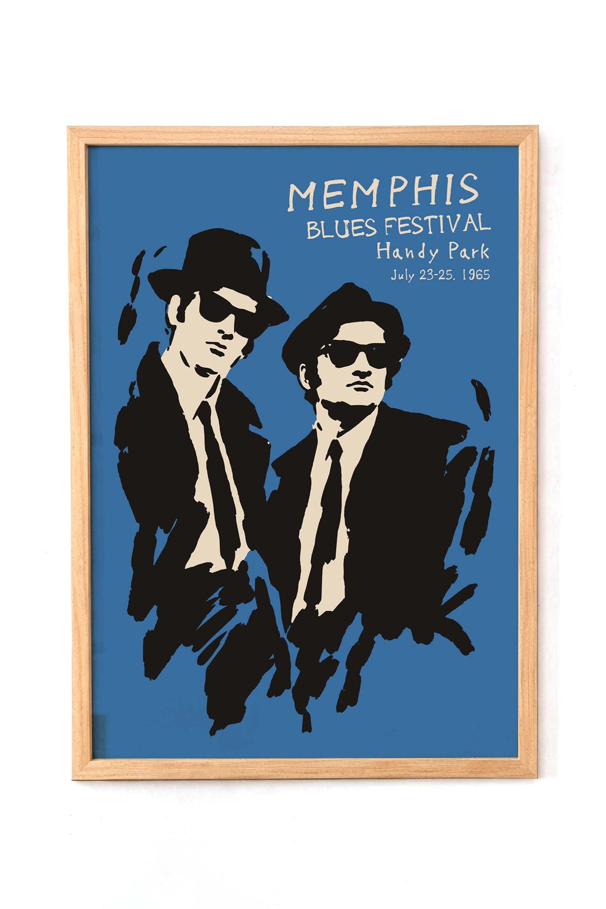 Memphis Blues Festival Poster Print