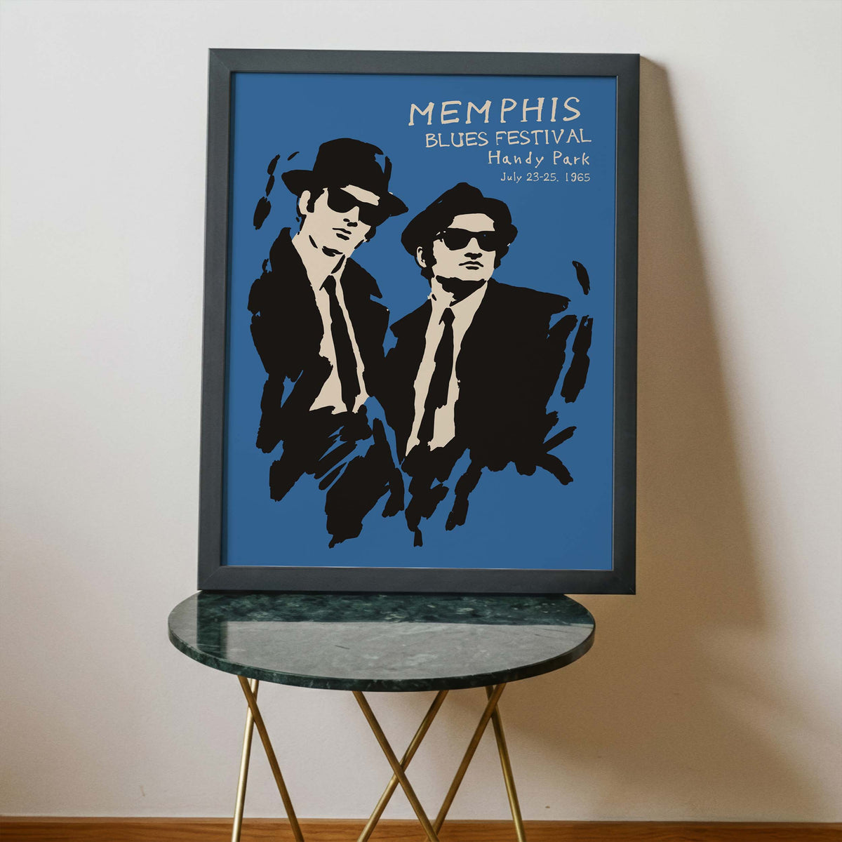 Memphis Blues Festival Poster Print