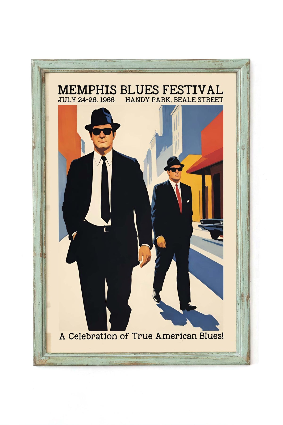 Memphis Blues Festival Wall Art
