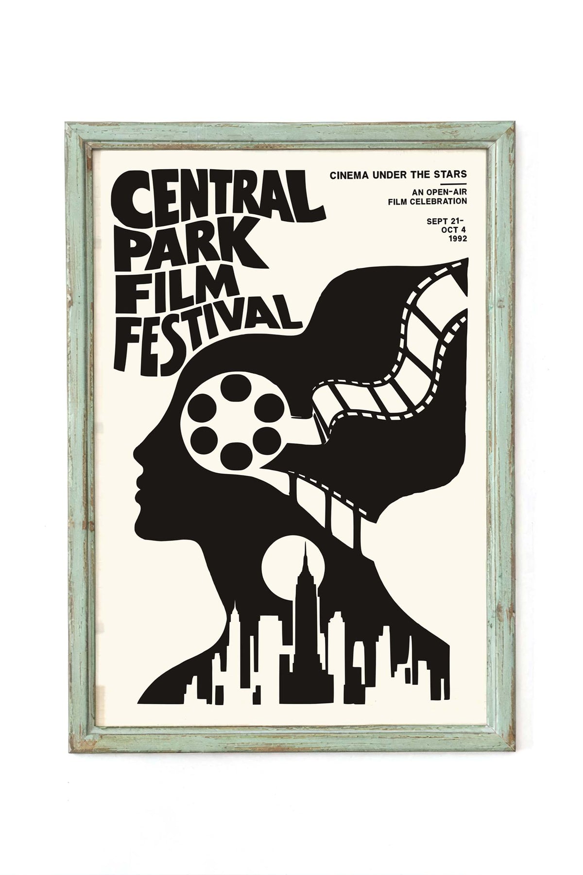 Central Park Film Festival Movie Poster Print