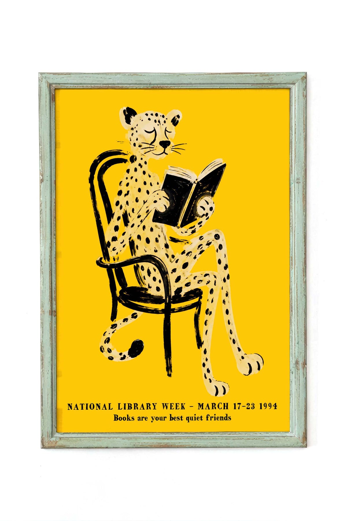 National Library Week Reading Poster