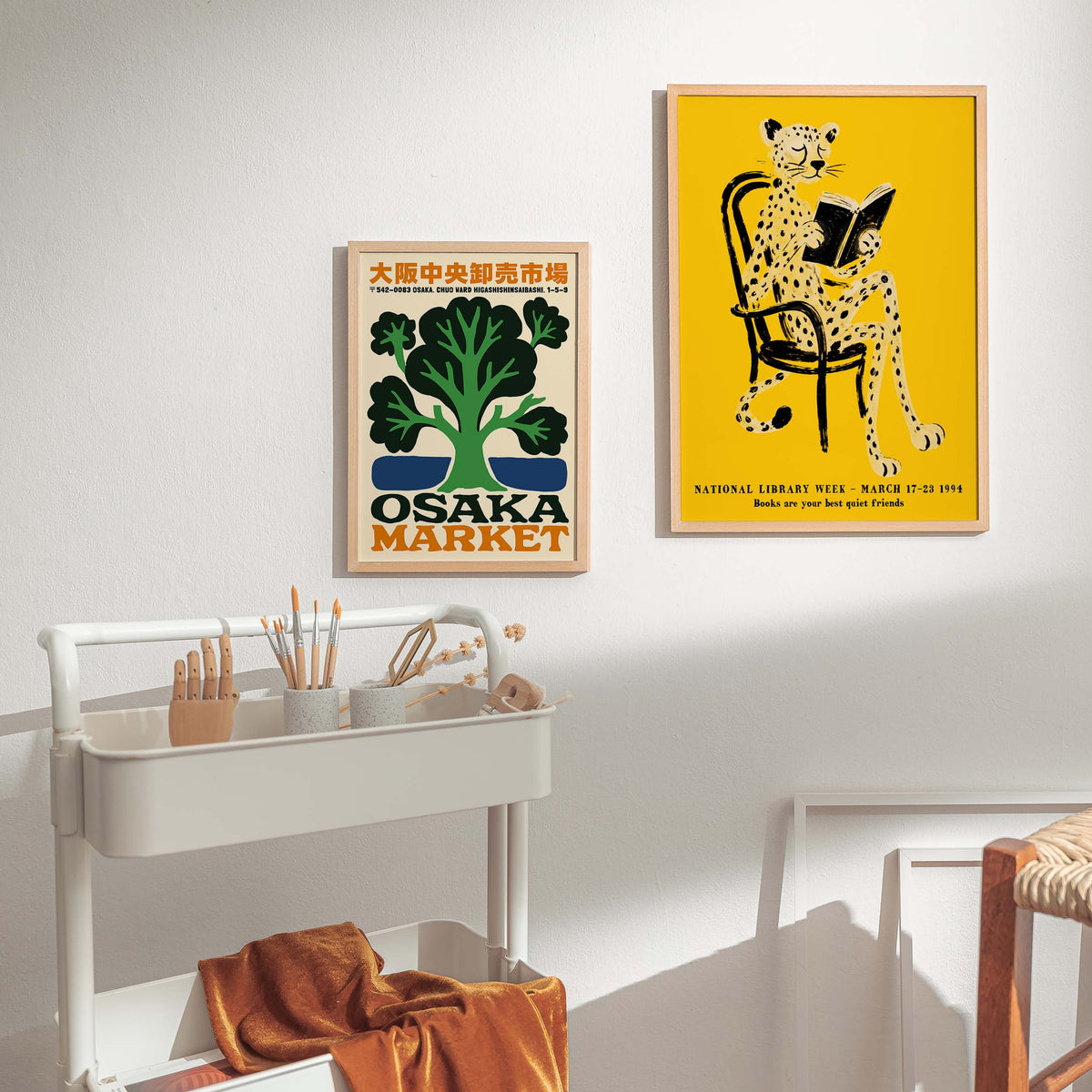 National Library Week Reading Poster