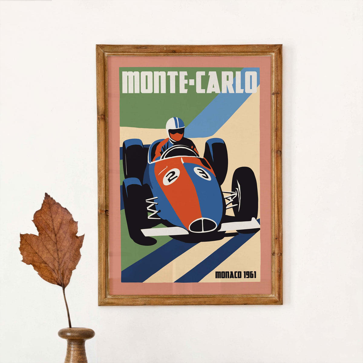 Monte Carlo Racing Poster Print