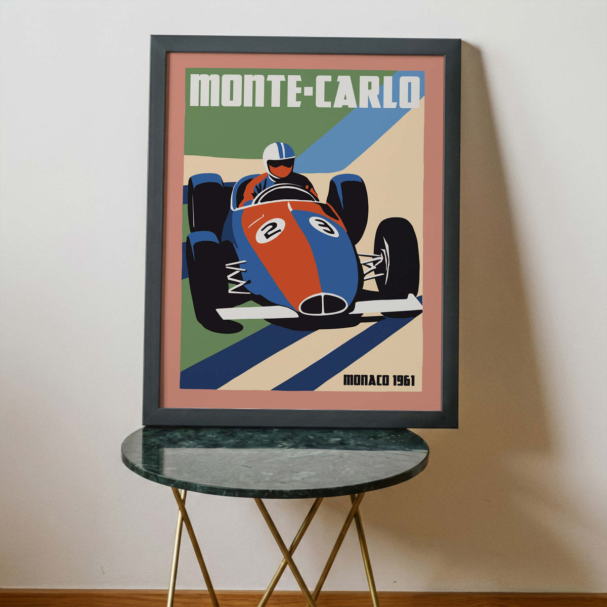 Monte Carlo Racing Poster Print
