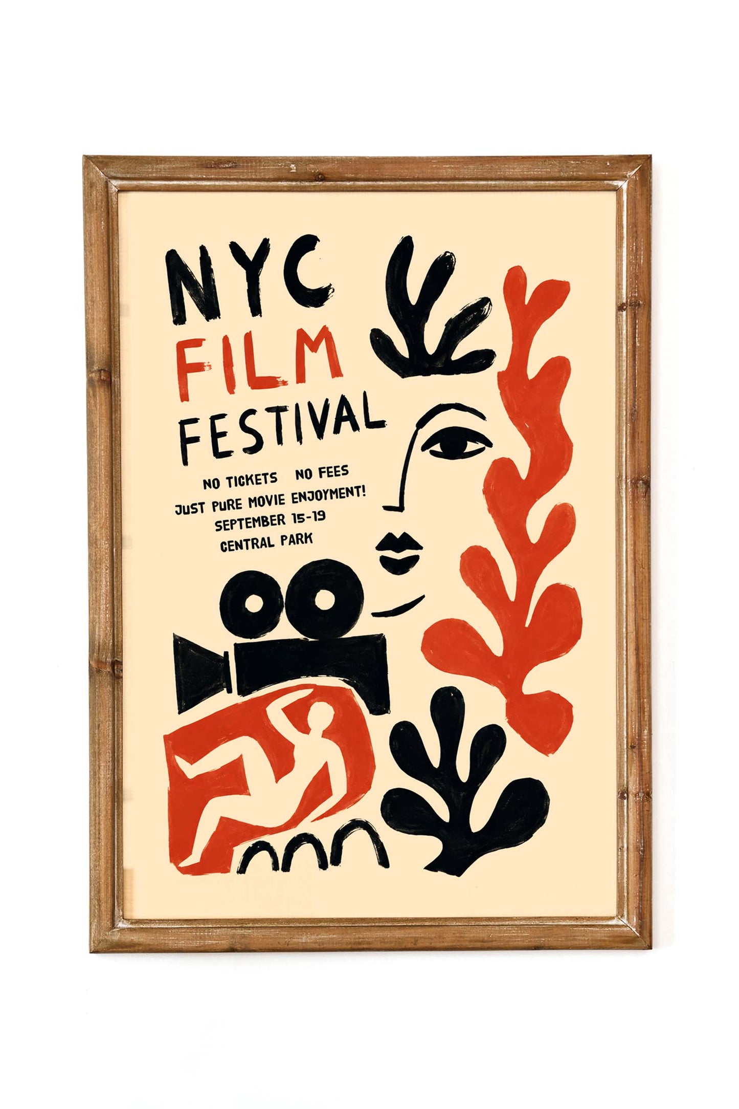 NYC Film Festival Wall Art