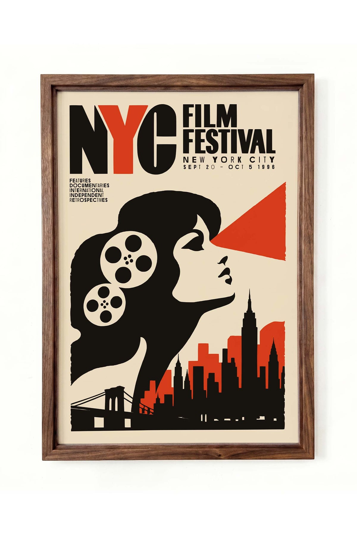NYC Film Festival Poster New York Print