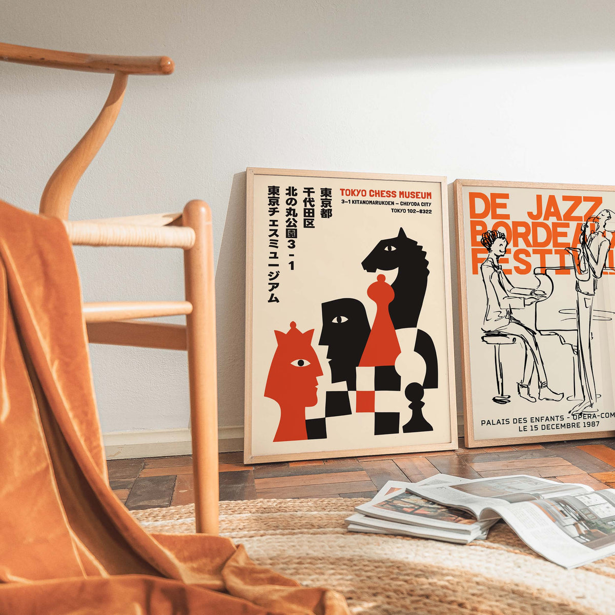 Tokyo Chess Museum Wall Art