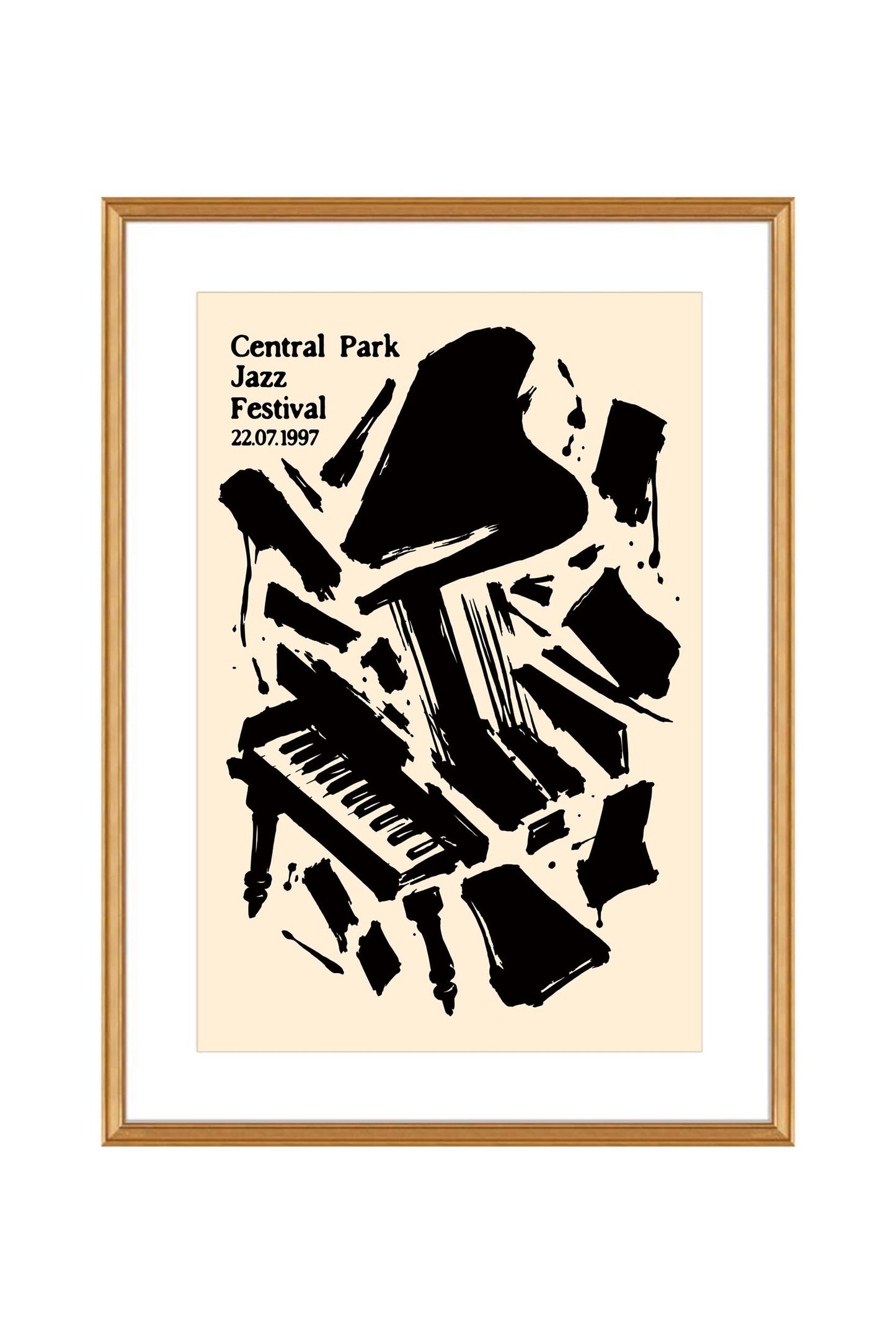 Central Park Jazz Festival Poster