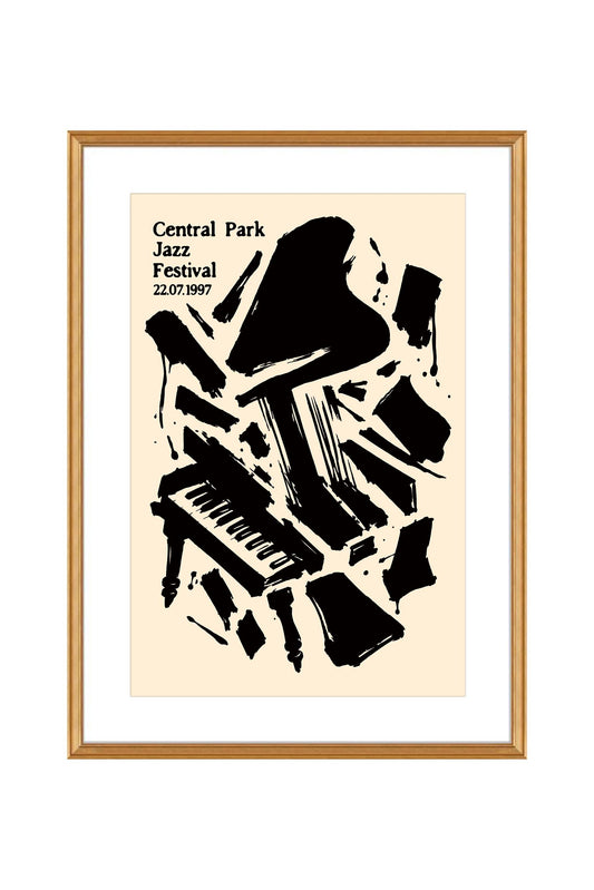 Central Park Jazz Festival Poster