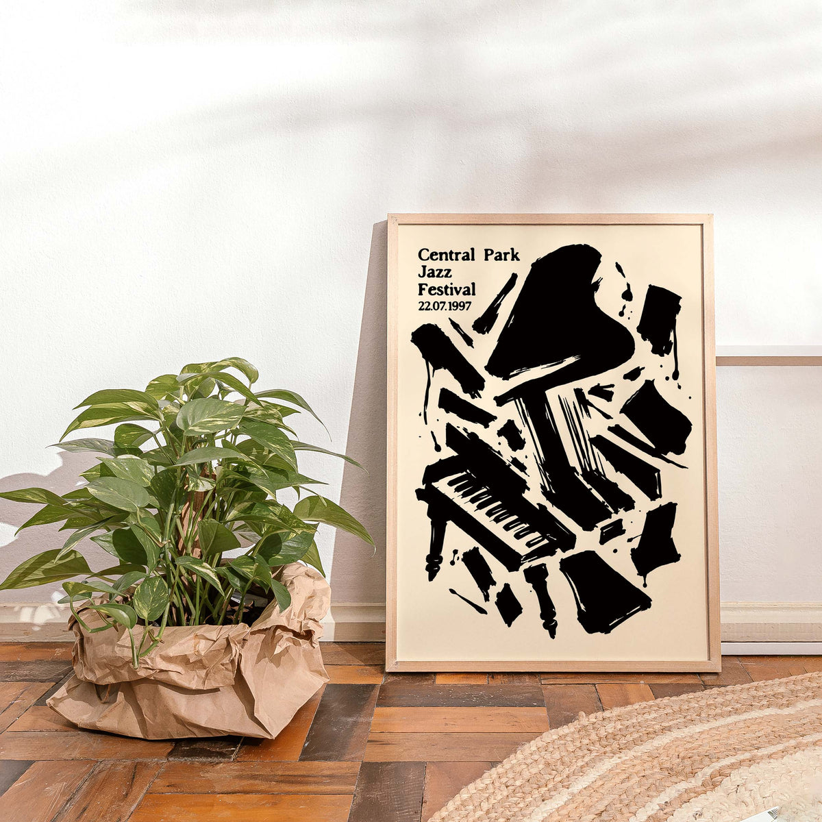 Central Park Jazz Festival Poster