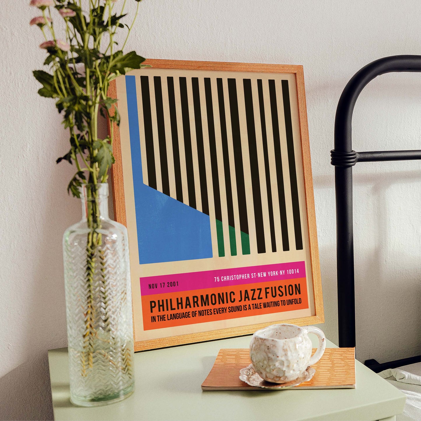 Philharmonic Jazz Fusion Poster