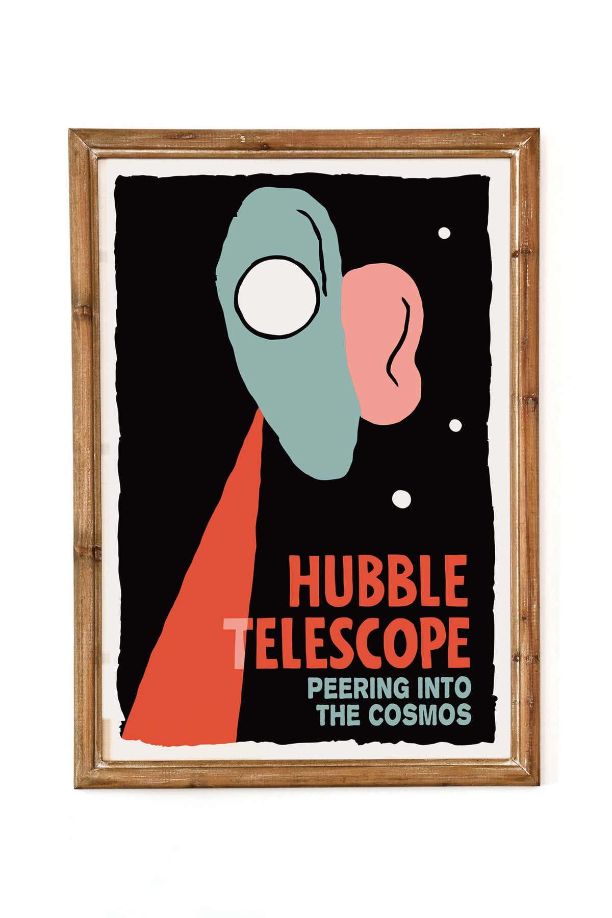 Hubble Telescope Space Wall Art