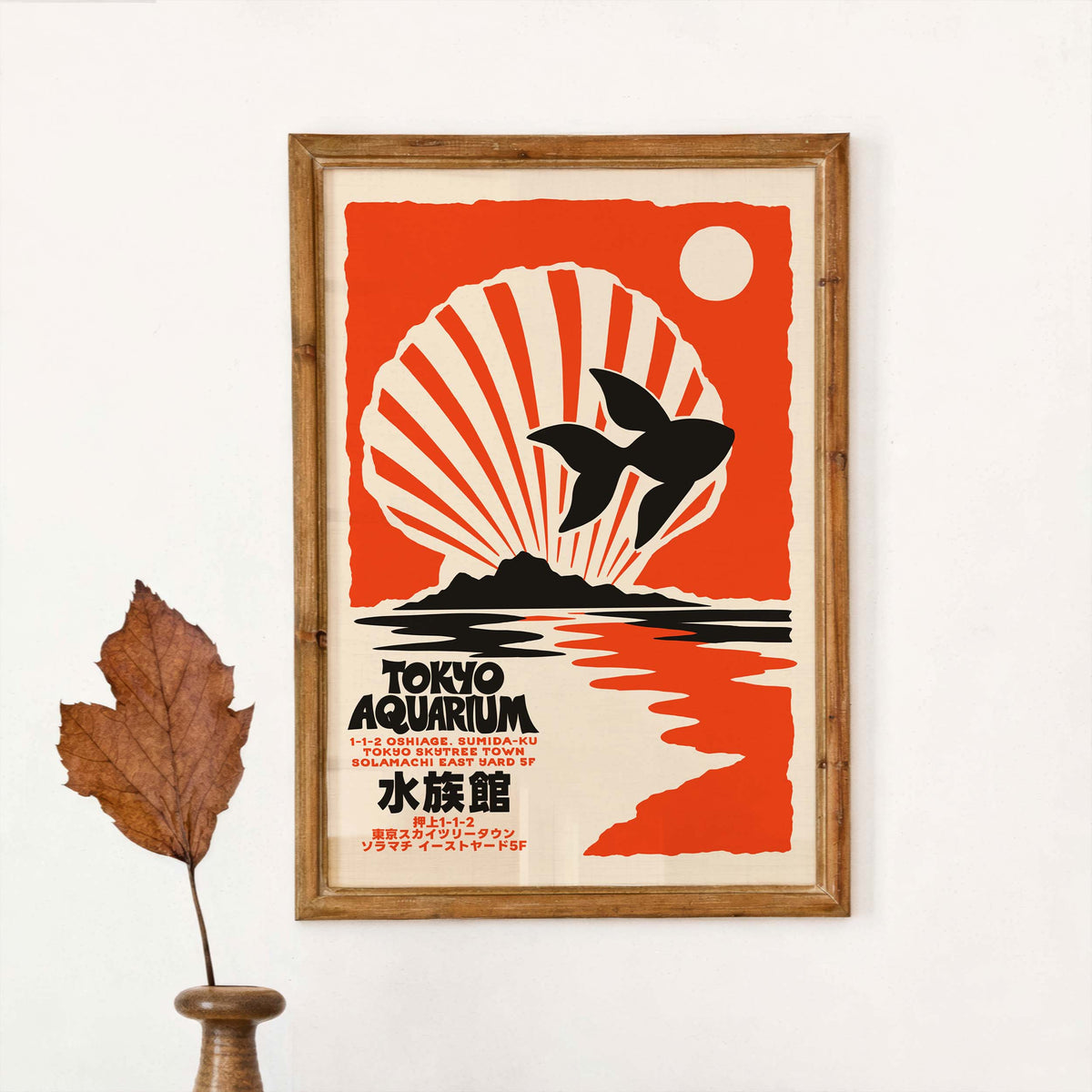 Tokyo Aquarium Whale Poster Print