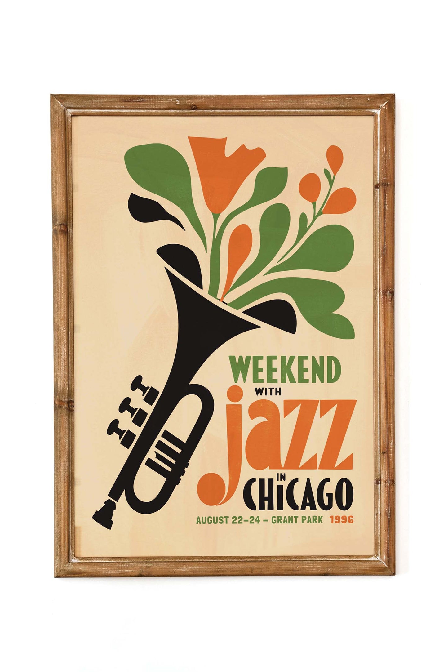 Weekend Jazz Chicago Poster
