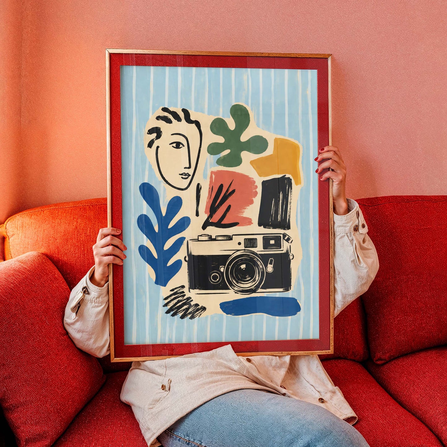 Camera Print For Home Office Decor